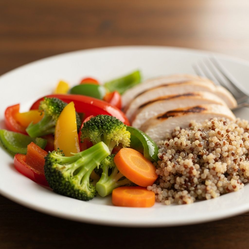 Balanced daily eating